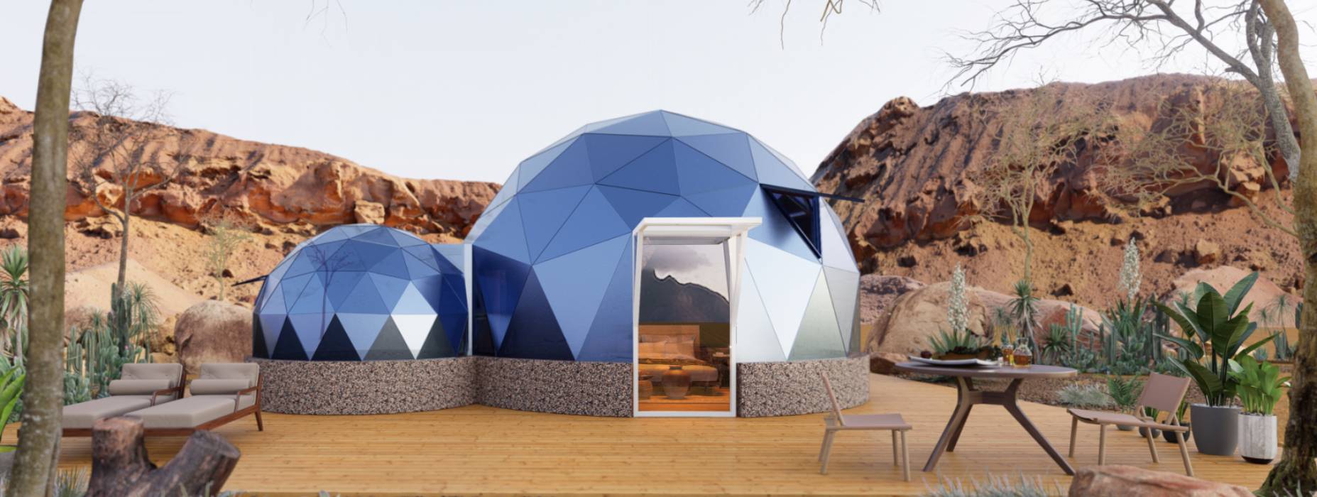 崇州市球形智能光伏玻璃星空房